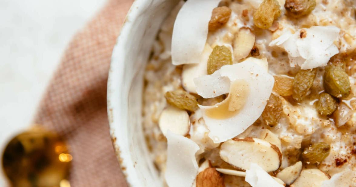 Crockpot Maple Coconut Oats scaled