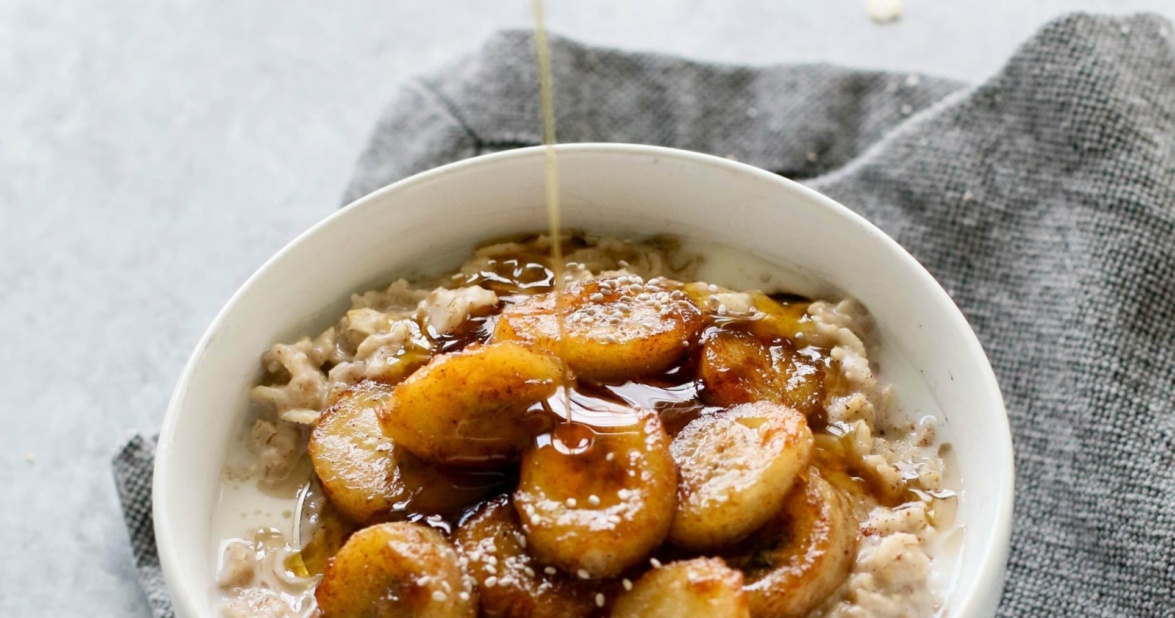 MAPLE SAUTÉ ED BANANA OATMEAL 3 cropped scaled