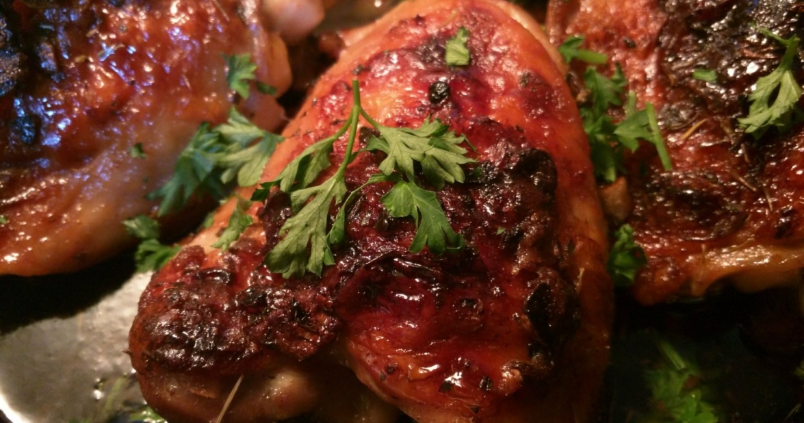 Maple Garlic Lime Chicken Thighs scaled