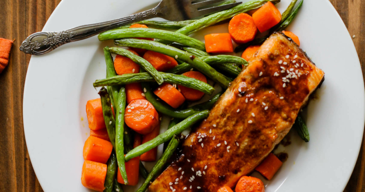 Maple Sesame Glazed Salmon 2 scaled