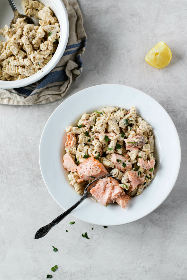 Creamy 1 Pot Salmon Pasta Website scaled