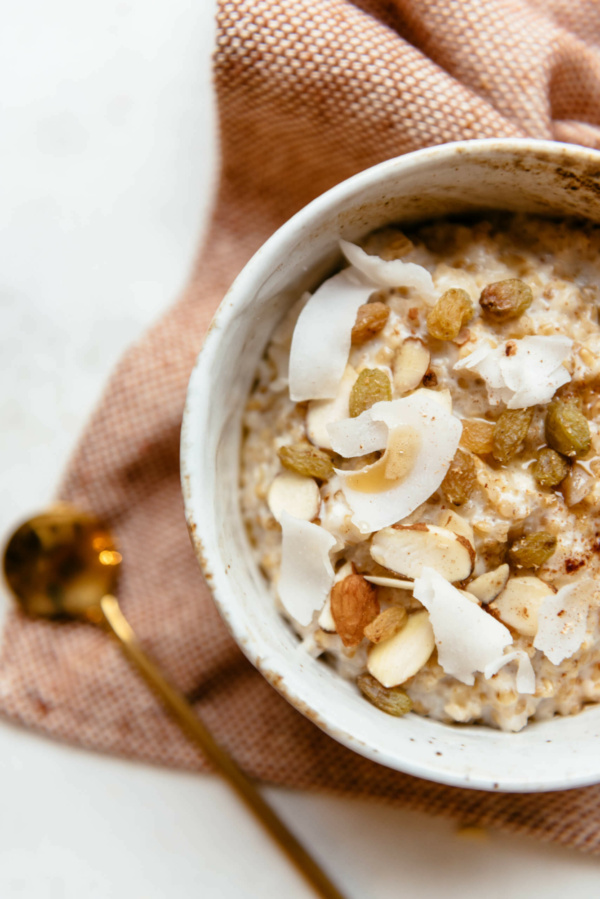 Crockpot Maple Coconut Oats scaled
