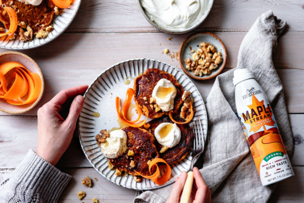 GF Carrot Cake Pancakes Alanna Taylor Tobin 3 scaled