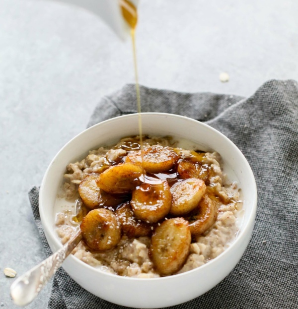 MAPLE SAUTÉ ED BANANA OATMEAL 3 cropped scaled
