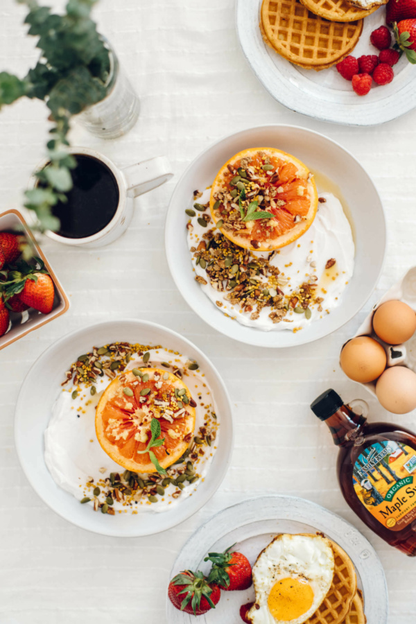 Maple Ginger Roasted Grapefruit scaled