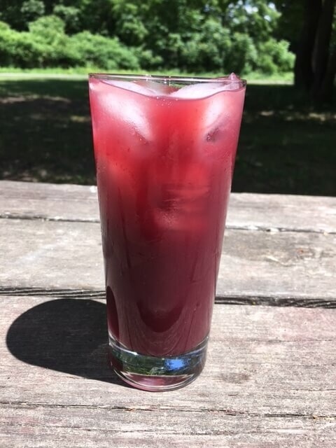 Blackberry Maple Ice Tea 1