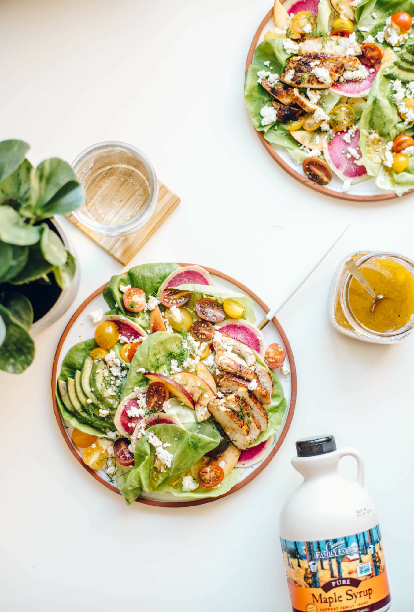 Grilled Chicken Spring Salad with Maple scaled