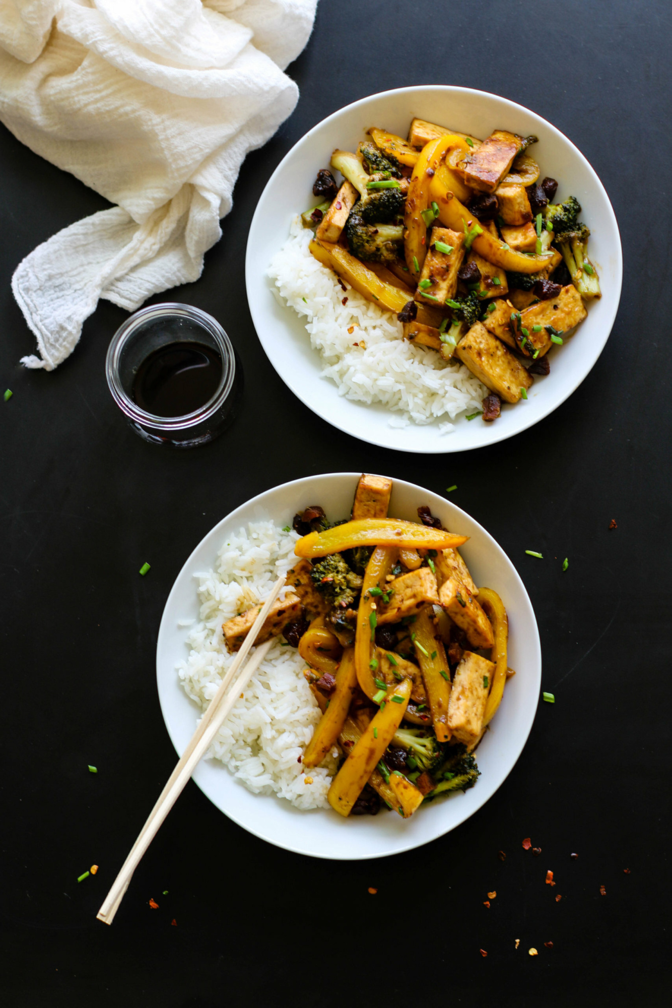 Maple Apricot Tofu Stir Fry 6 scaled