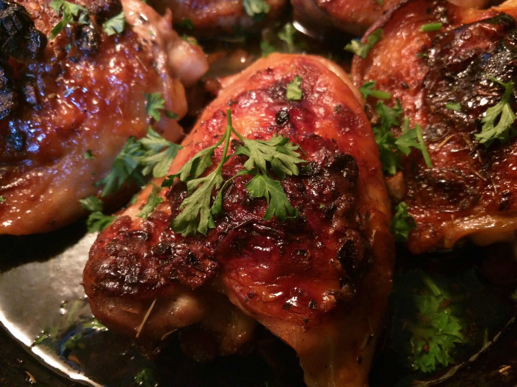 Maple Garlic Lime Chicken Thighs scaled